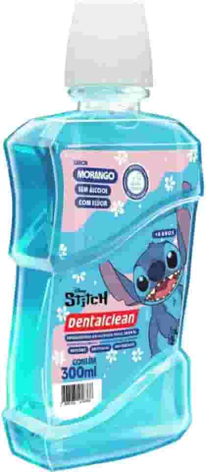 Dentalclean Antisséptico Bucal Infantil Zero Álcool 300ml, Stitch