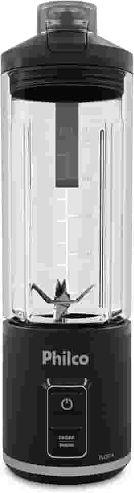 Liquidificador Portátil Philco 700ml Sem Fio 120W PLQ01A