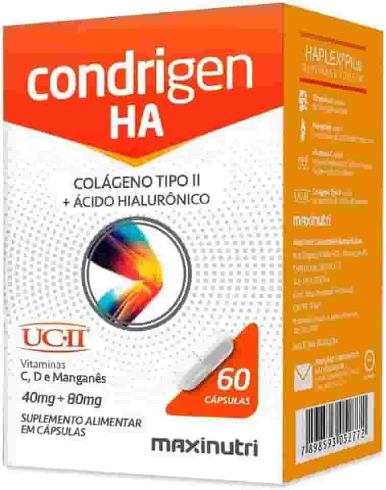 CONDRIGEN HA COLAGENO TIPO II + AC HIALURONICO 60CPS MAXINUTRI