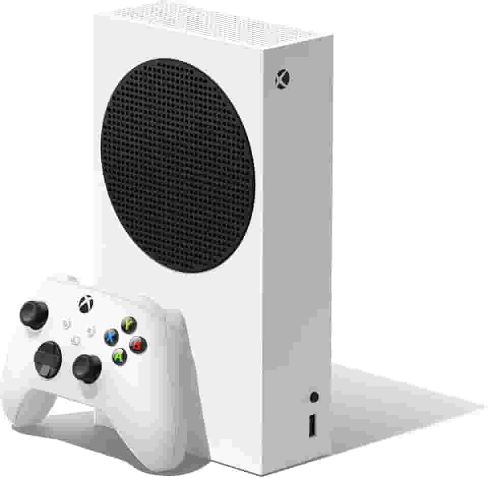 Microsoft Xbox Series S 512 GB All-Digital Console de jogos + 1 controle sem fio Xbox, branco - resolução de 1440p, até 120 FPS, 802.11ac 2x2 WiFi - WEPGPY HDMI Cabo