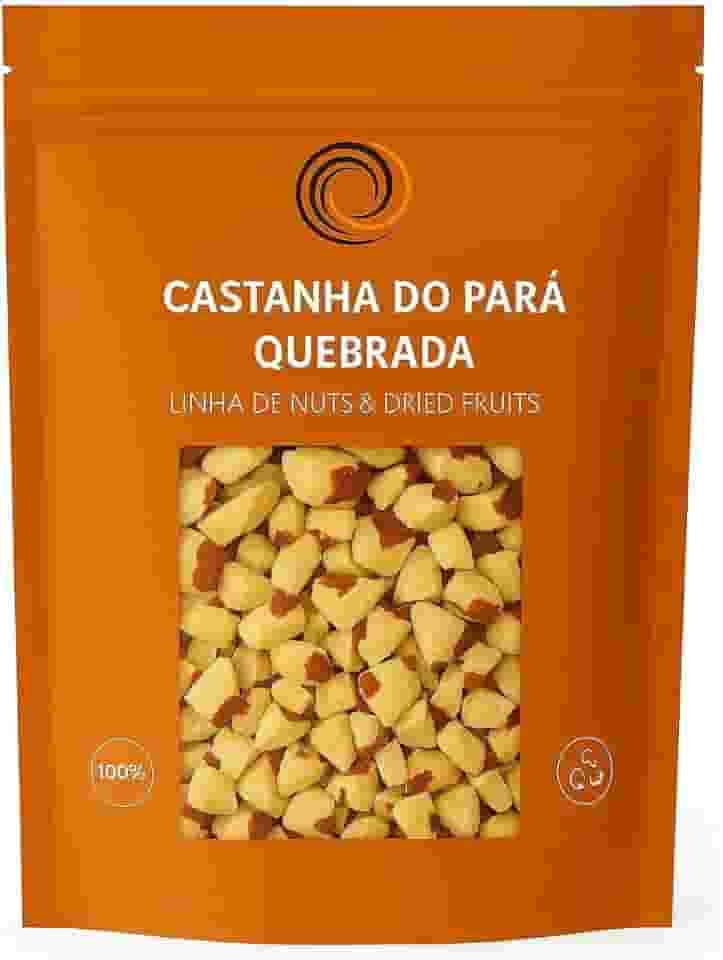 Castanha Do Pará Quebrada Ideal Para Receitas Saudáveis 1KG