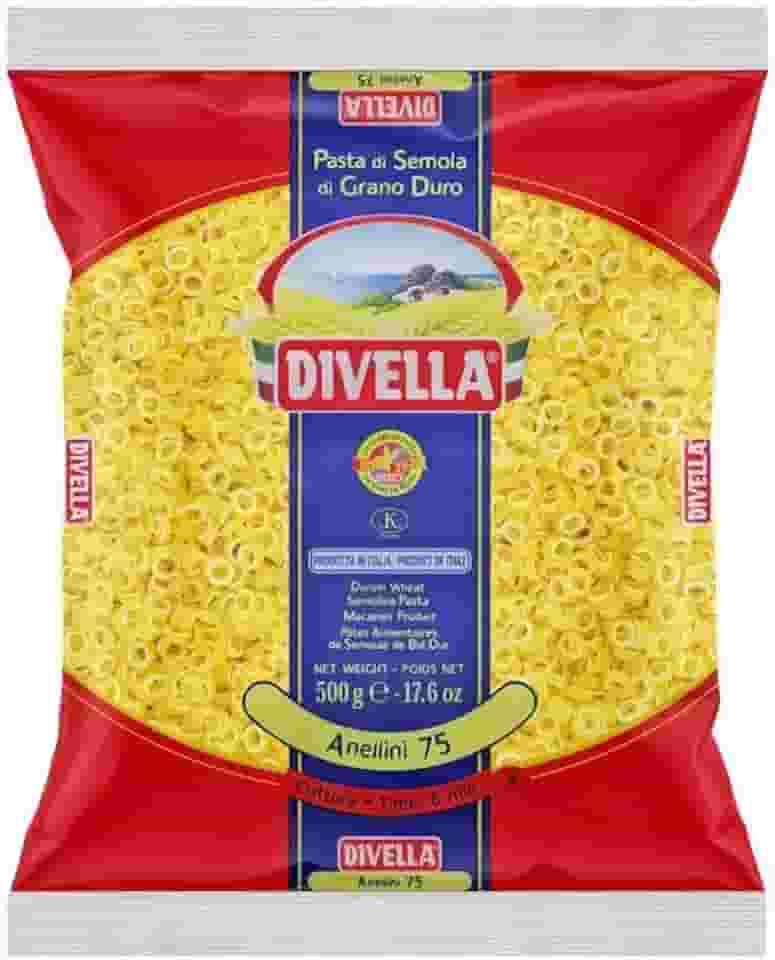 Divella Massa Nº 75 Anellini Para Sopa