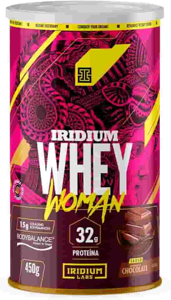Whey Protein Woman Body Collagen - 450g - Iridium Labs Sabor: Milkshake de Chocolate