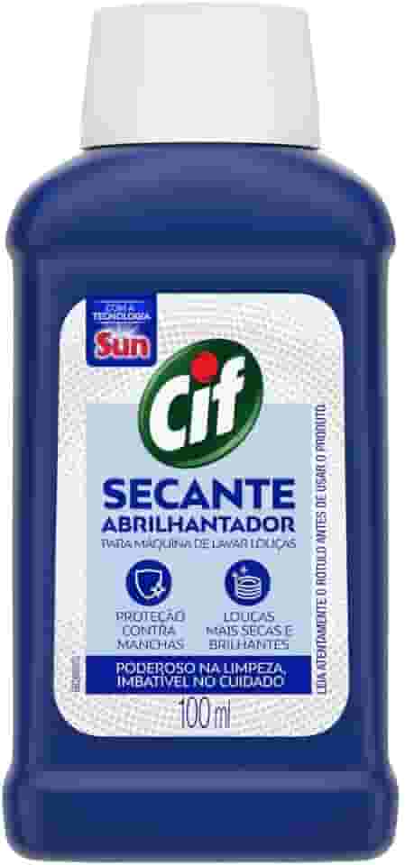Cif Secante Abrilhantador Para Máquina De Lavar Louças 100Ml