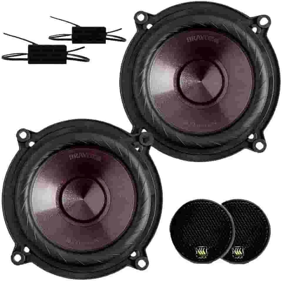 Kit 2 Vias Alto Falante, Bravox, CS50 P, Alto Falantes