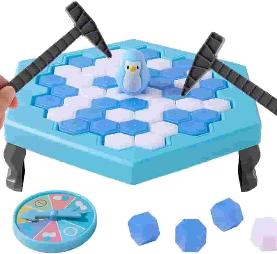 Jogo Quebra Gelo Do Pinguim Numa Fria Divertido Para Crianças Brinquedo Educativo Interativo Com Martelinhos