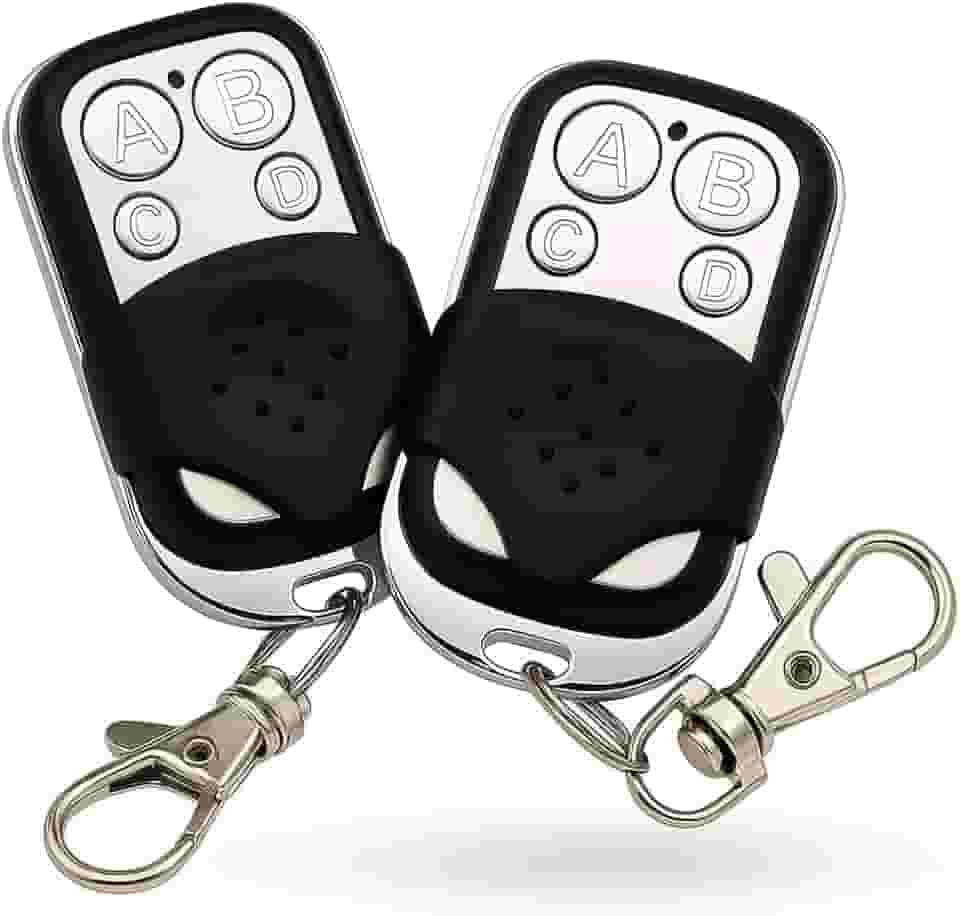 Kit 2 Controle Remoto Cópia Copiar Duplicador Clone Clonador Copiador Alarme Carro Veículo Motor Portão Porta Eletrônico Garagem Casa Residência Condomínio todo Brasil Top