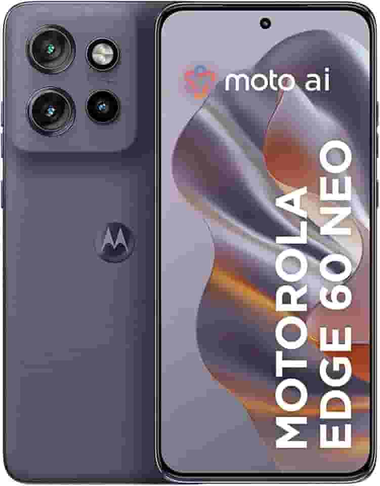 Smartphone Motorola Edge 60 Neo 5G - 512GB 24GB (12GB RAM + 12GB Ram Boost) 50MP Sony Camera Moto AI e tela 1.5K Super HD - Cinza
