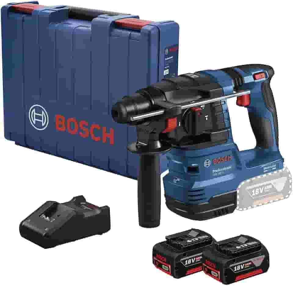 Bosch Martelete rompedor GBH 185-LI 18V Brushless 2 baterias, em maleta