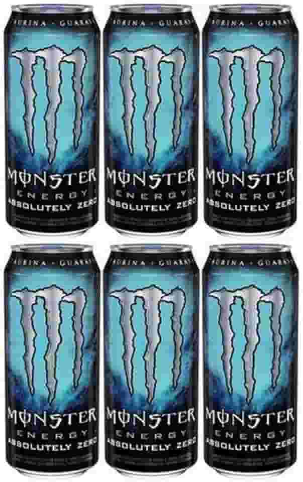 Pack de Monster Absolutely Zero LT 473ml - Unidade 6 unidades