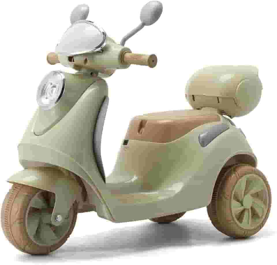 Mini Moto Elétrica Infantil Scooter 6V Luz e Som