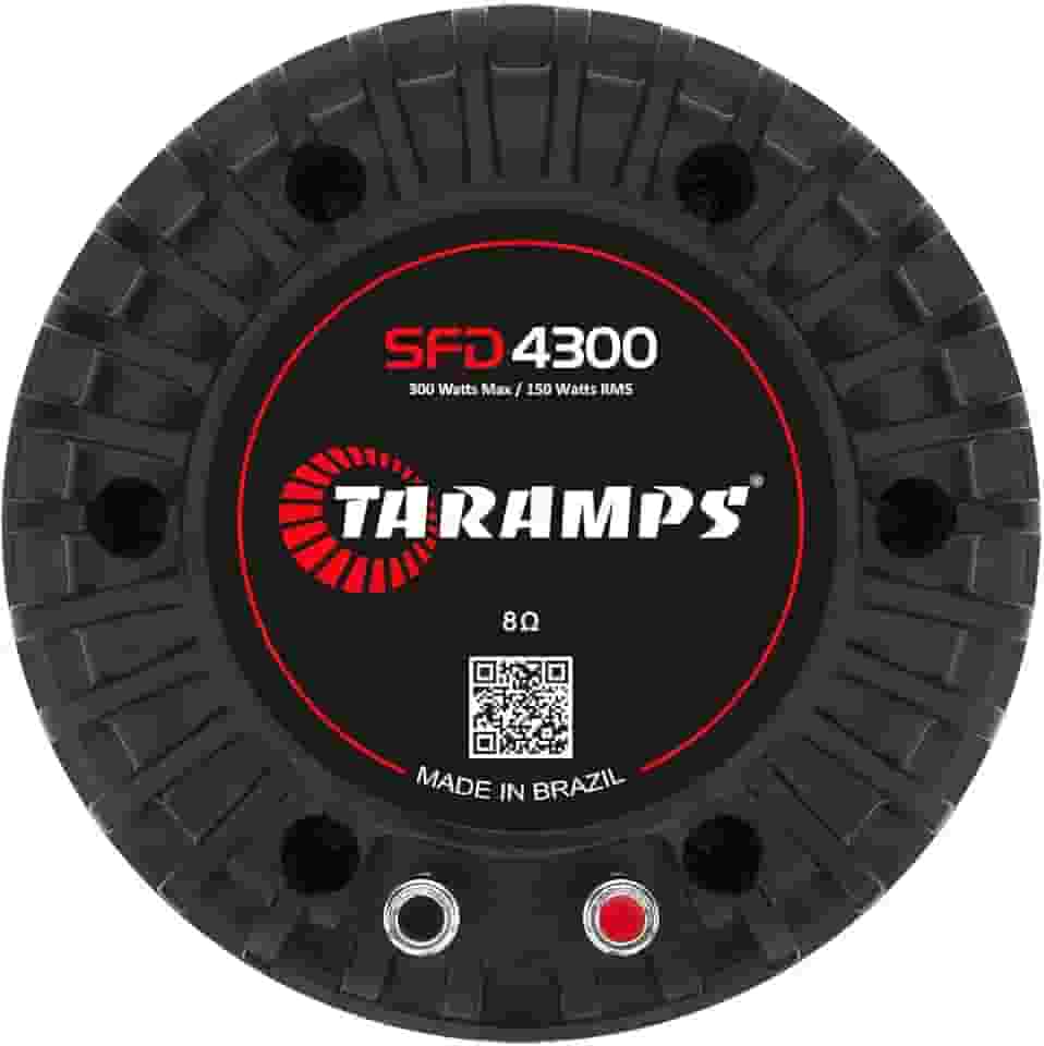 Driver Fenólico SFD 4300 150 W RMS 8 ohms Taramps Som Automotivo