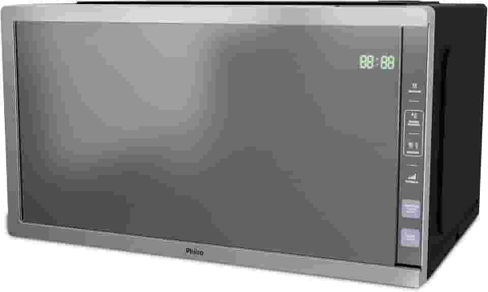 Micro-ondas Philco 33L Preto Acabamento Inox PMO38T 127V