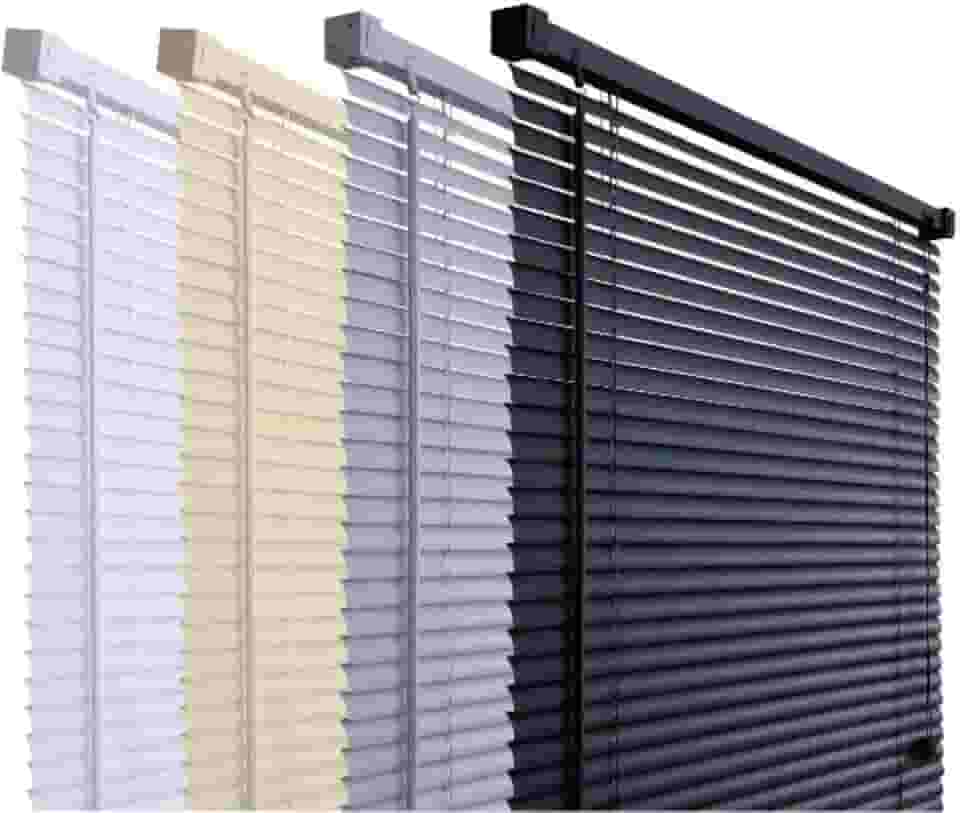 Persiana Horizontal Em Pvc 1,40x1,30m Premier Cortina Para Sala Cozinha Escritório Banheiro (Branco)