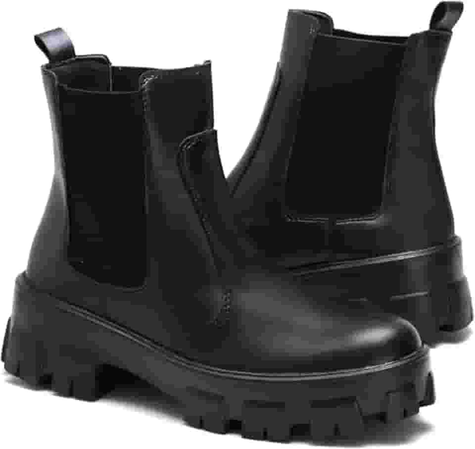 Coturno Cano Medio Unissex Estilo Militar Confortavel com Solado Tratorado em Borracha Antiderrapante Alta Resistencia e Durabilidade