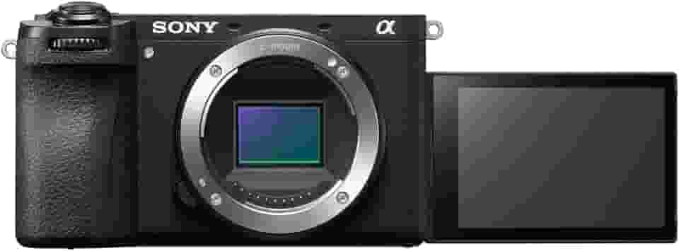 Sony Alpha 6700 – Câmera de lente intercambiável APS-C com sensor de 26 MP, vídeo 4K, reconhecimento de assunto baseado em IA, gravação de registro, manuseio LUT e funções amigáveis a Vlog
