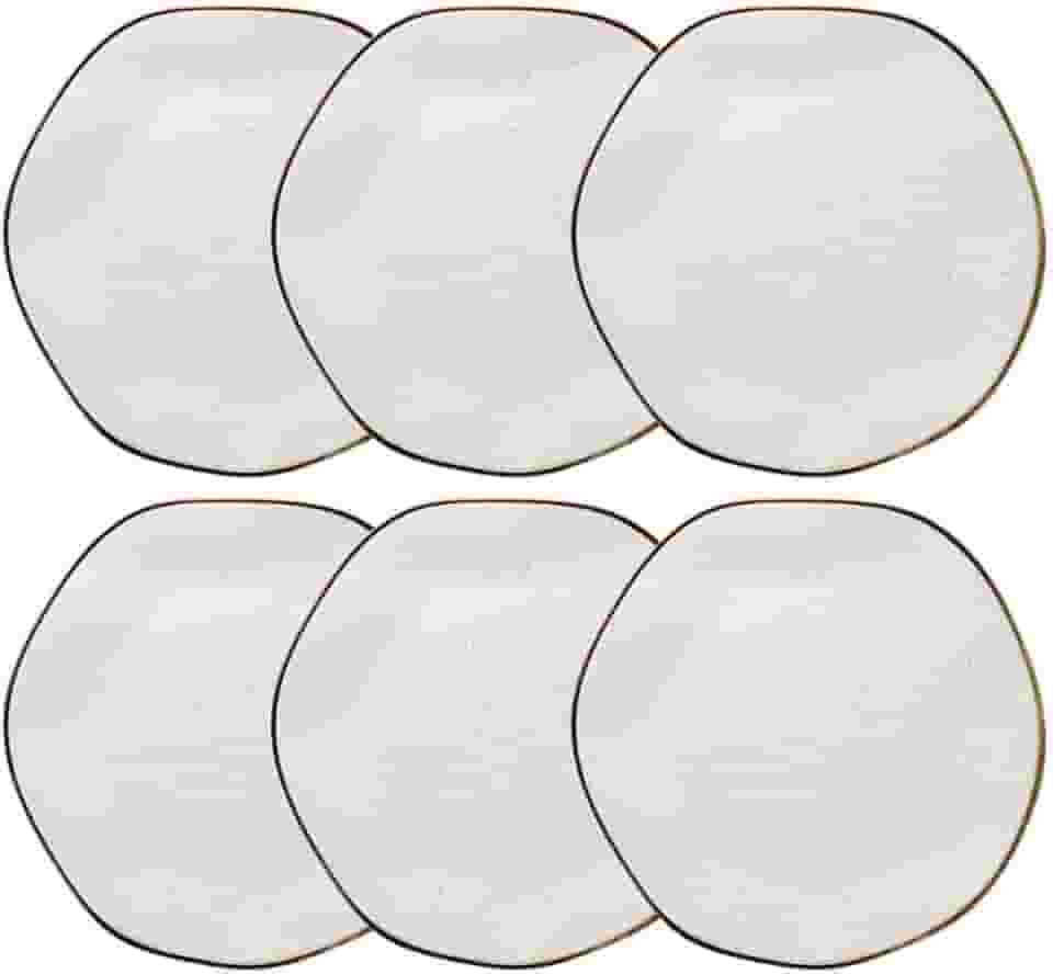 Oxford Conjunto de 6 Pratos Rasos 27,5cm Ryo Maresia