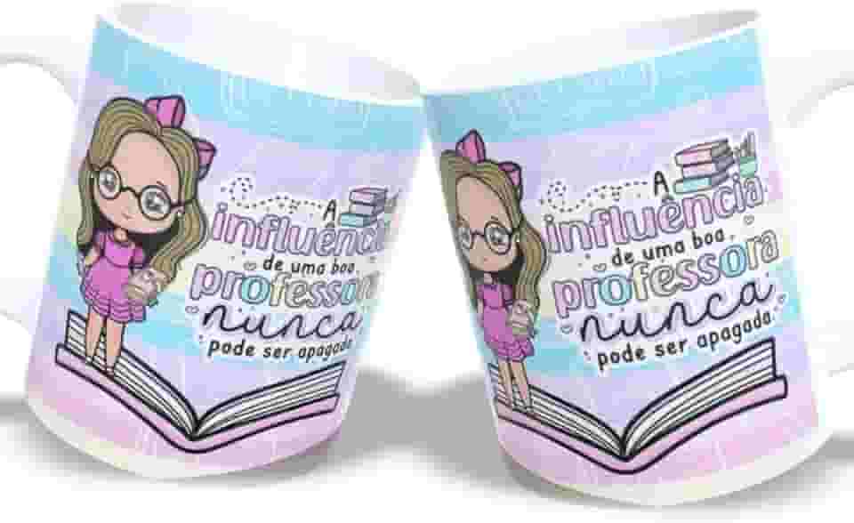 Caneca Profissão Professor Professora | Cerâmica | Presente Dia dos Professores m12