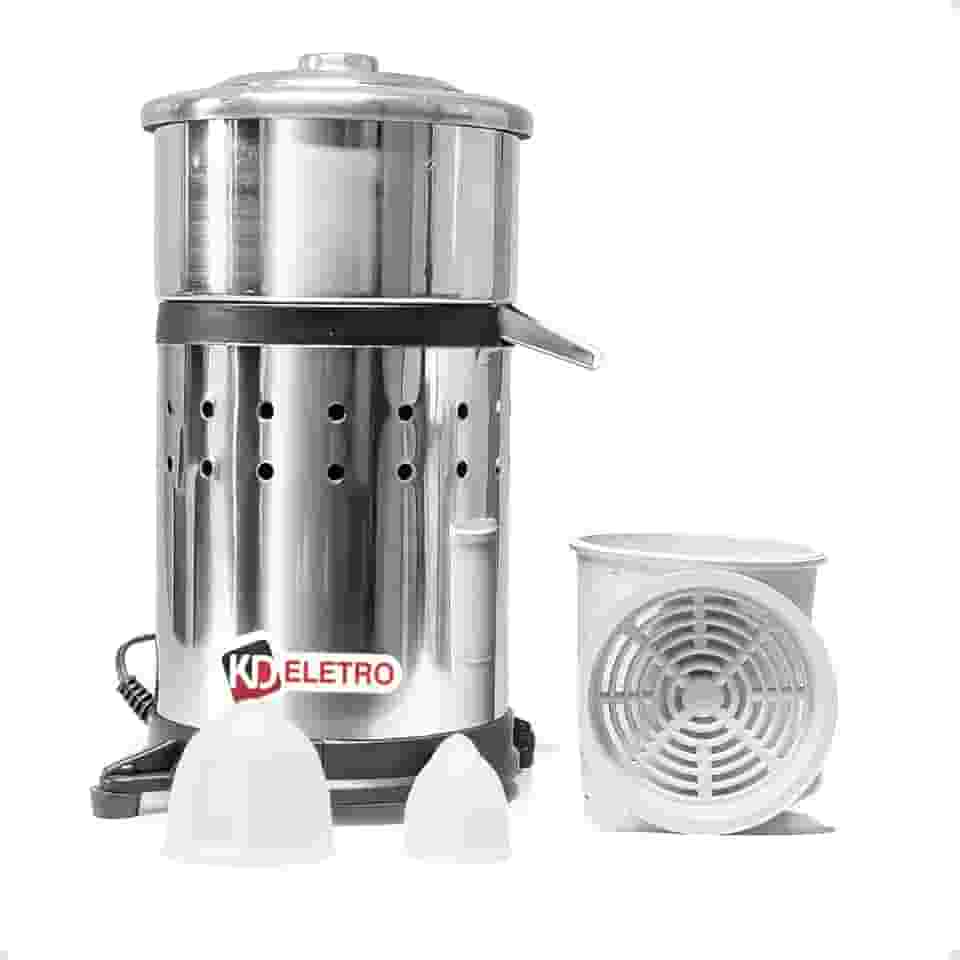 Espremedor Industrial Bivolt Inox Laranja Sucos Frutas