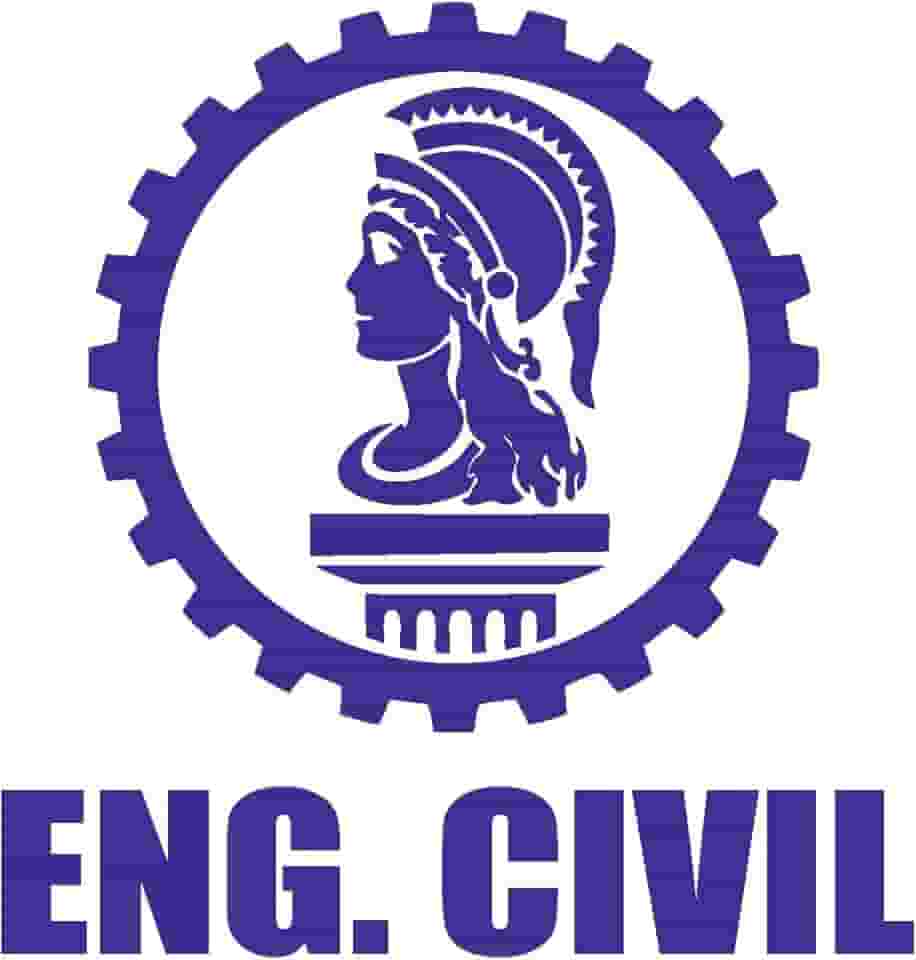 Adesivo Profissão Engenharia Civil para Estudantes Engenheiro Ideal para notebook carro portas Parede vários tamanhos (AZUL MARINHO, 33,4x35cm)