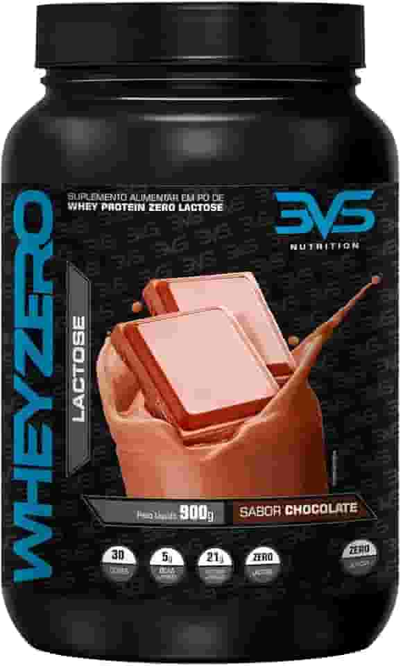 3VS Nutrition Whey 900g Zero Lactose Sabor Chocolate