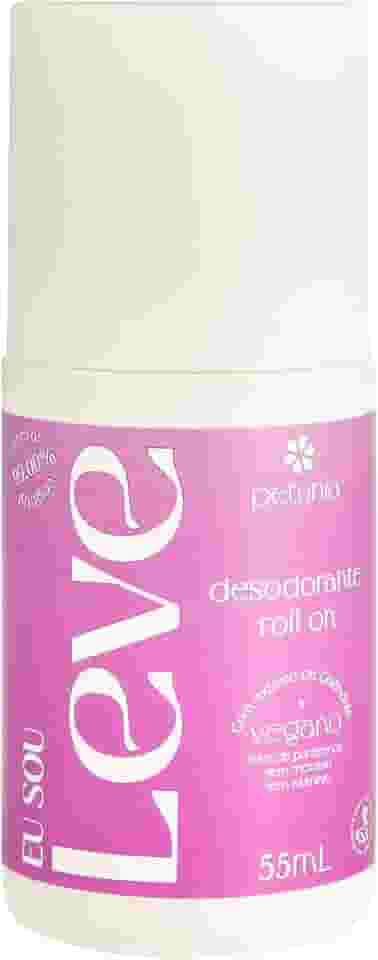 Petunia Desodorante Vegano Roll On Eu Sou Leve 55Ml