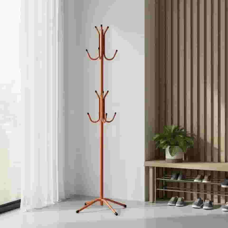 Mancebo Cabideiro De Roupas Porta Casaco Chapéu Bolsa