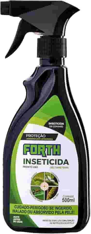Forth Inseticida Pronto Uso, Protetor de Plantas, Ação Rápida, Deltametrina, 500ml