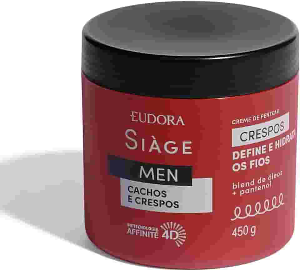 EudoraEudora Siàge Men Crespos Creme para Pentear Crespos 450g