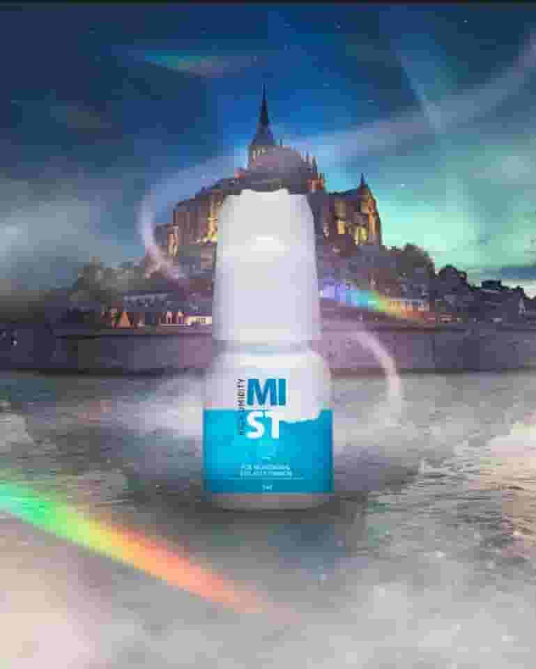 Clione Prime Mist Cola Profissional para Extensão de Cílios, 3ml, Secagem 1-2s, Temperatura 17-29°C, Retenção 8-9 Semanas