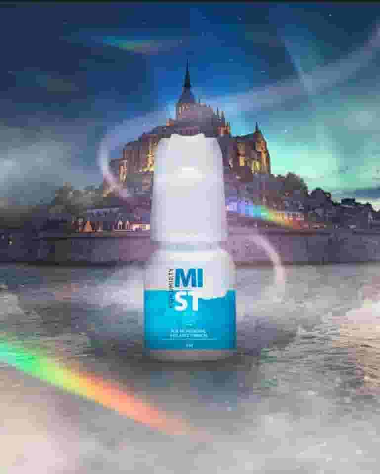 Clione Prime Mist Cola Profissional para Extensão de Cílios, 3ml, Secagem 1-2s, Temperatura 17-29°C, Retenção 8-9 Semanas