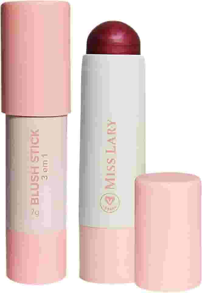 Blush Stick Multiuso 3 em 1, Blush, Batom e Sombra, 7g, Cremoso, Alta Pigmentação - Maquiagem (09, Padrão)