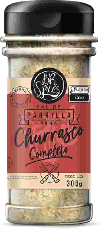 Sal de Parrilla Completo para Churrasco 300g - BR Spices