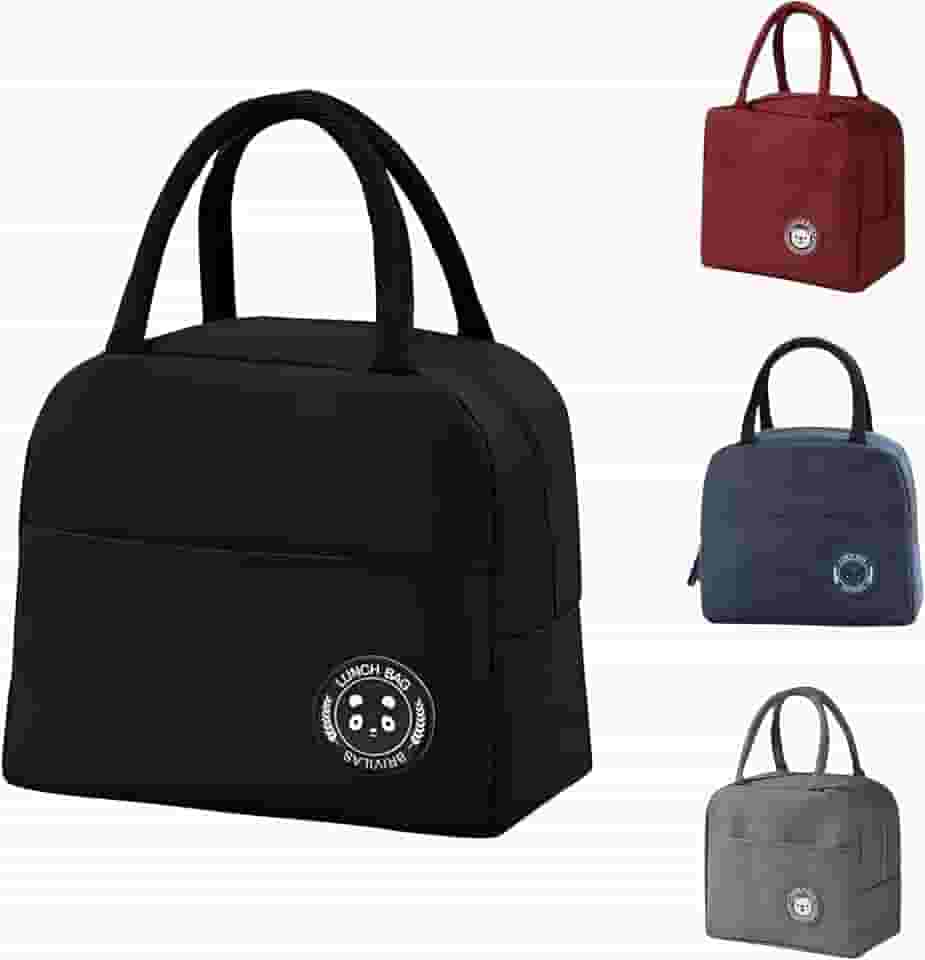 Lancheira Térmica Impermeável – Bolsa Térmica Reutilizável para Marmita, Mantém Alimentos Quentes e Frios, Ideal para Trabalho, Academia e Passeios