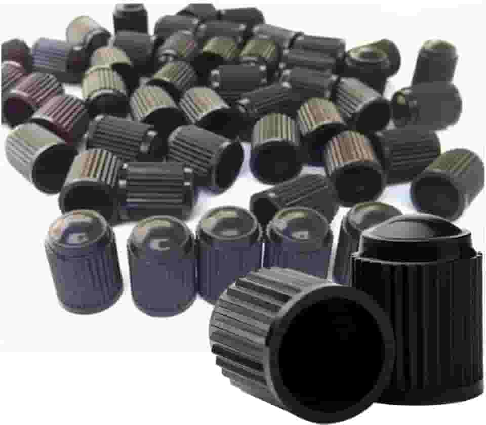 Kit 100 Tampinha Bico Pneu Carro Moto Bicicleta Bike Válvula