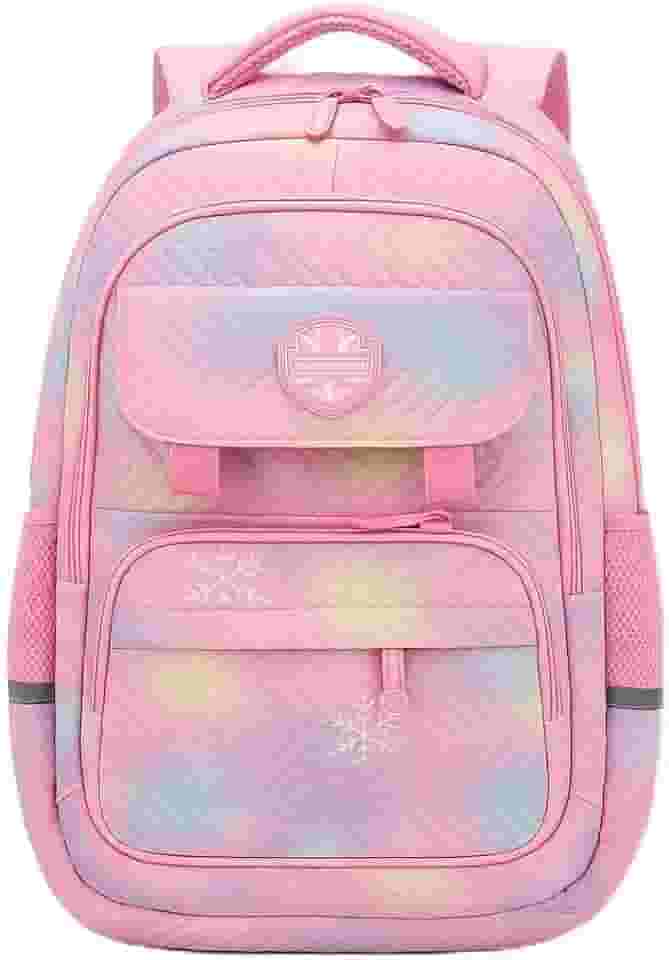 Mochila Escolar Unissex Reforçada em Poliester com Alças Confortáveis e Bolsos Inteligentes para Livros Estojo e Lancheira Tamanho Compacto Ideal para Estudantes