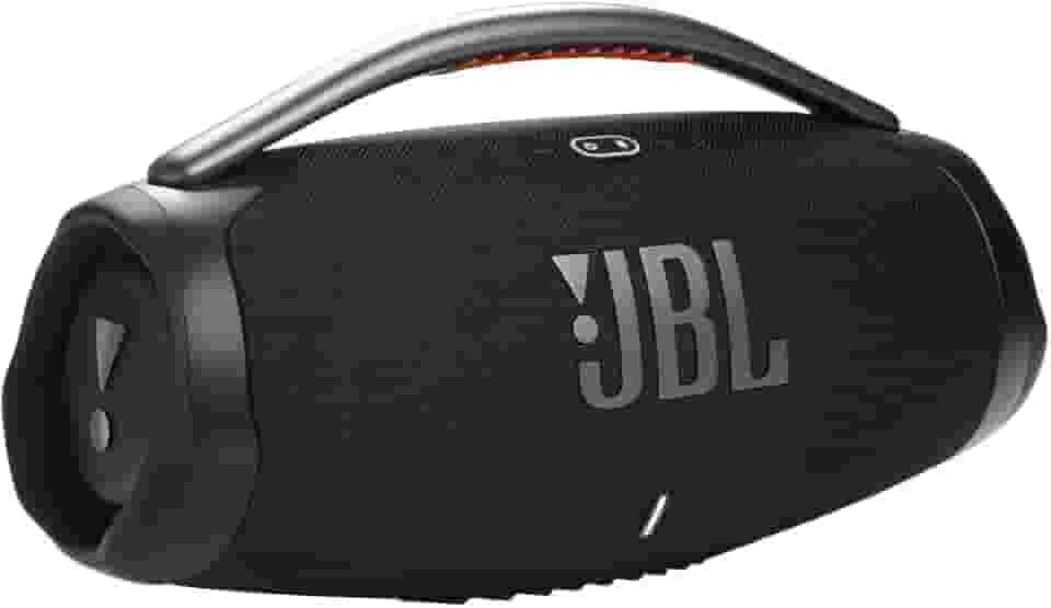 JBL Caixa de Som, Boombox 3, Bluetooth, À Prova D'água e Poeira - Preto