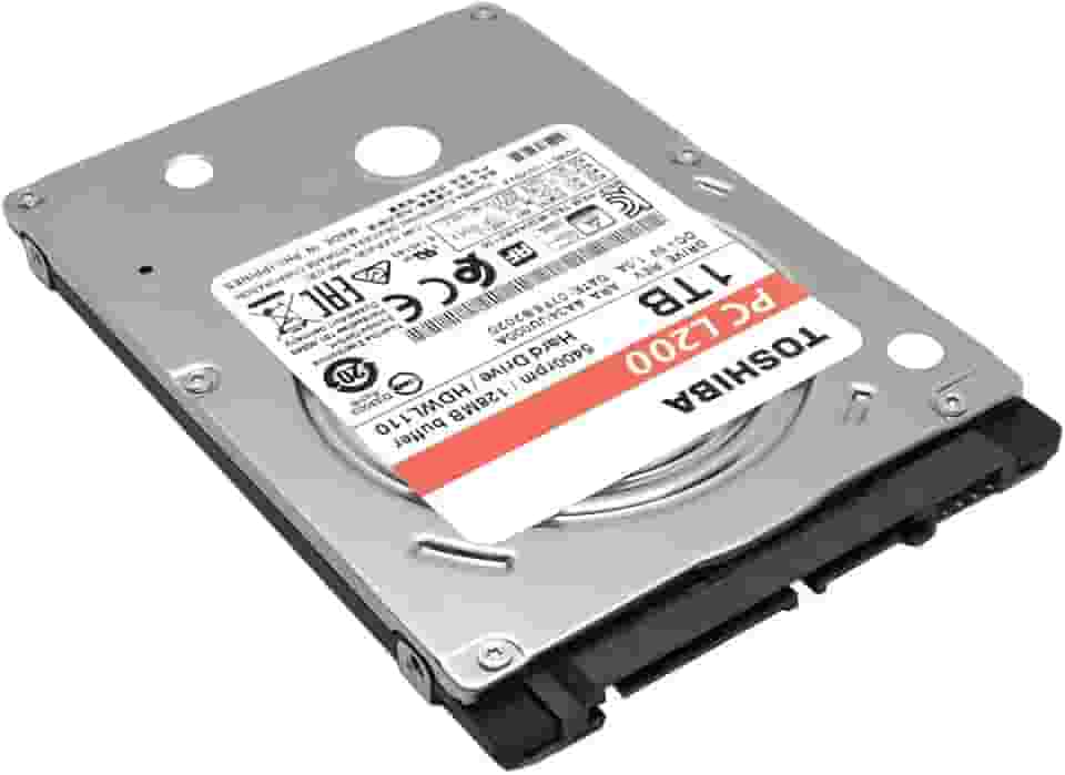 Toshiba 1TB 5400RPM 128MB Cache SATA 6Gb/s (7 mm) 2,5” Interno Gaming PS3/PS4 Disco Rígido - 3 Anos de Garantia