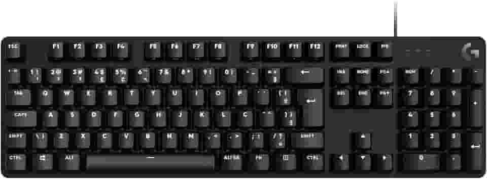 Teclado Mecânico Gamer Logitech G413 SE com Layout ABNT2, Iluminação Branca e Teclas Mecânicas Tactile, Anti-ghosting, Compatível com Windows, macOS - Preto