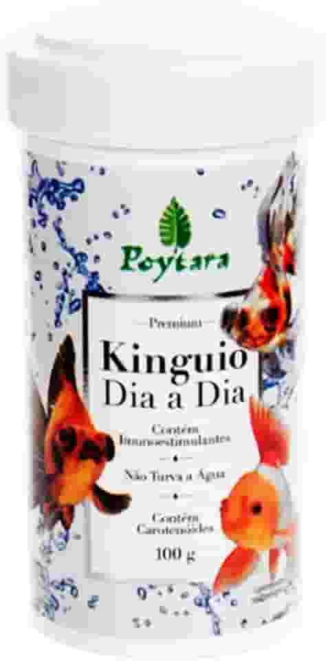 POYTARA, Ração Para Peixes Poytara Kinguio Dia A Dia 100 G