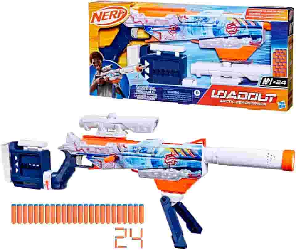 Nerf Loadout Arctic Zerostriker Lançador