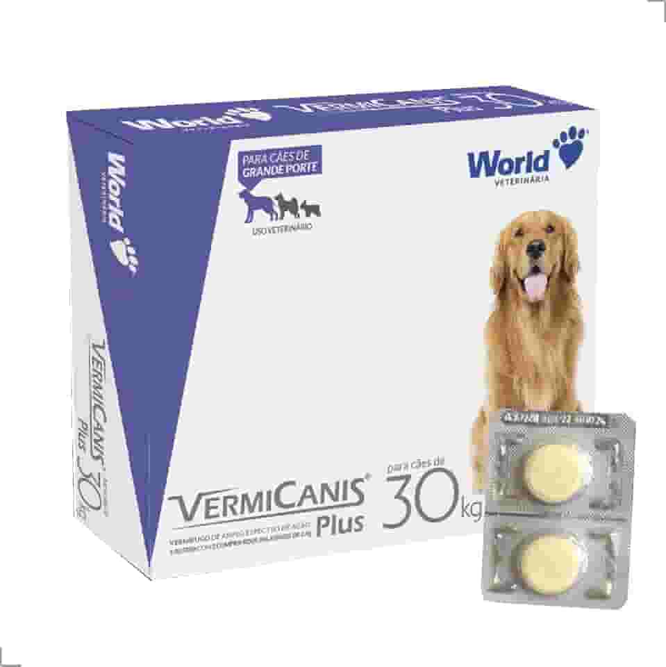 Vermifugo mastigavel para Cães de Grande porte 30-60kg cartela 02cp