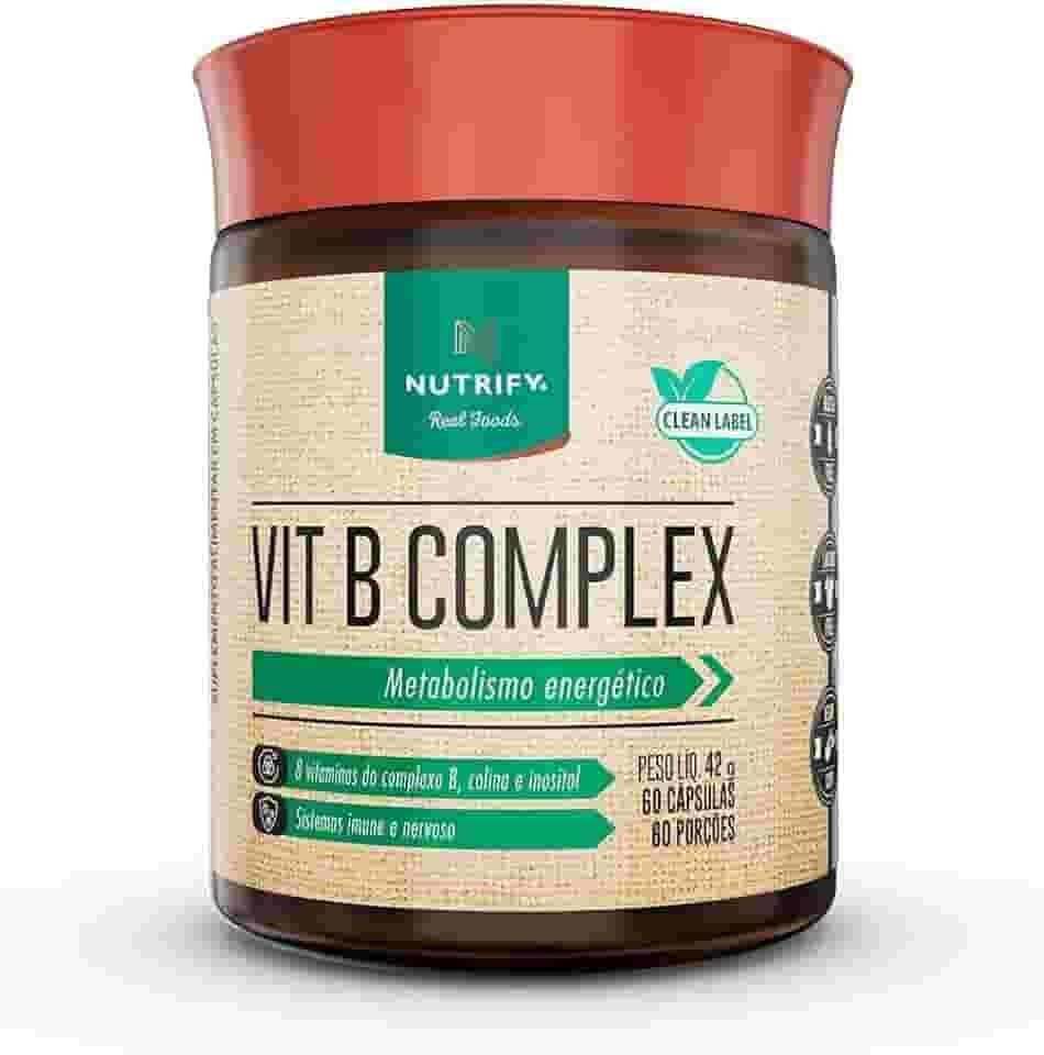 Vitamina Vit B Complex Nutrify 60 Cápsulas