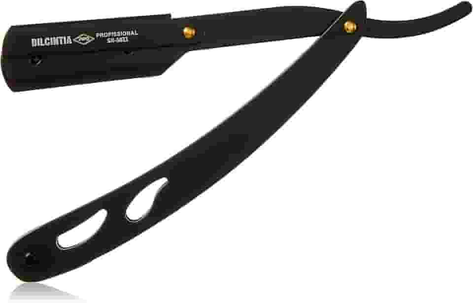 DILCINTIA BEAUTY Navalhete Black Aço Inox 14 Cm