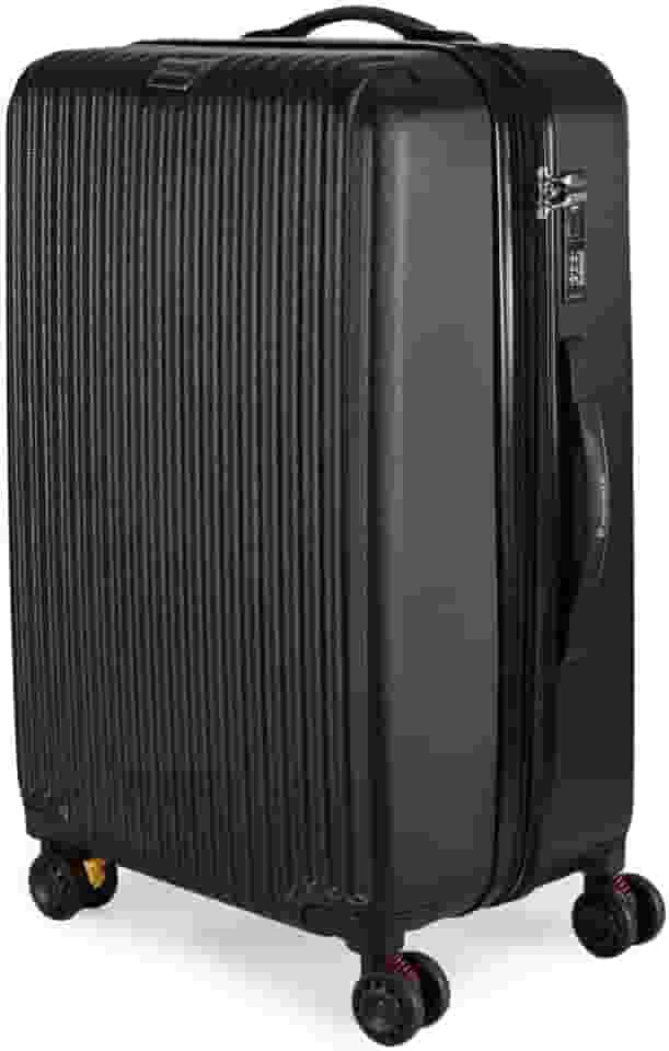 Mala Média 23Kg em ABS Com 4 Rodas 360 - AeroMalas Jeri (Preto)