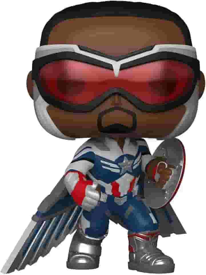 Funko POP! The Falcon and The Winter Soldier # 819 - Captain America [Action Pose] Exclusive