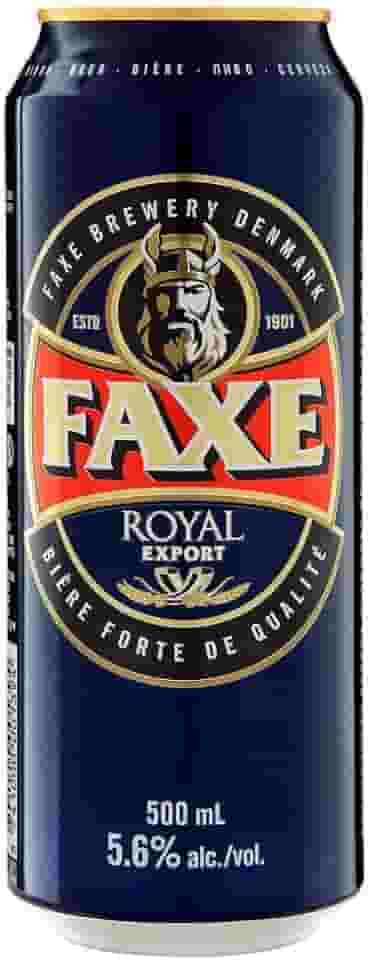 Cerveja Faxe, Royal, Lata, 500ml 1un
