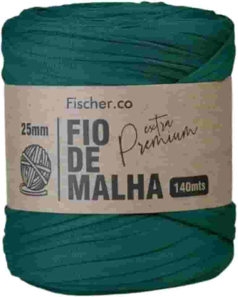 Fio de Malha Fischer Extra Premium - 140m - 270g - Esmeralda 64