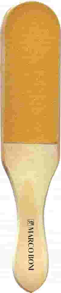 Lixa Média de Madeira Para Pés, Duas Faces, 6003, Marco Boni, Madeira, 1 Unidade, Marco Boni