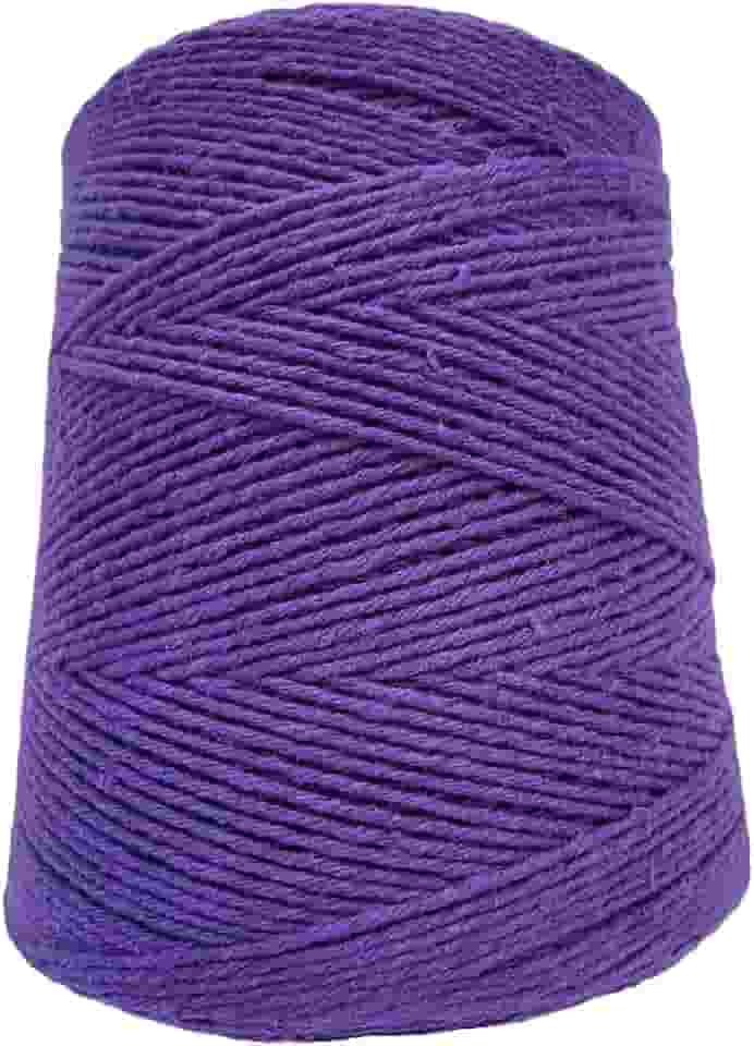 Barbante Eco Brasil 6 fios 1kg 980m Soberano cores a escolha (Roxo)